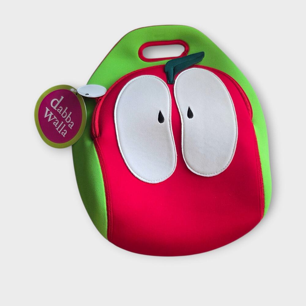 NEW Dabba Walla Apple of My Eye Neoprene Lunch Bag